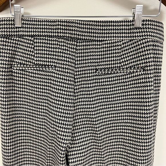 Tahari tan and black houndstooth knit pants size - Picture 6 of 6